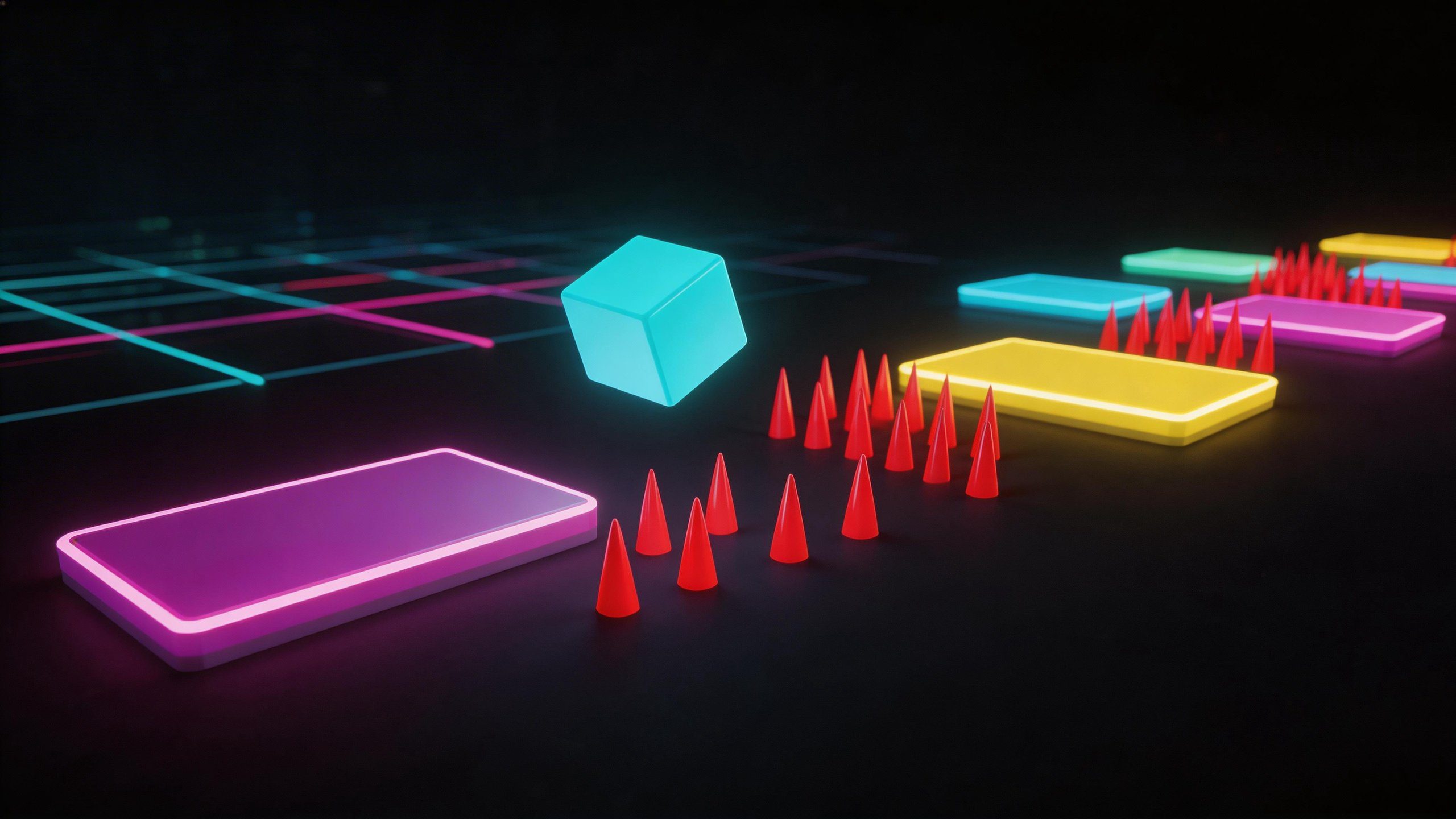 Geometry Lite gameplay